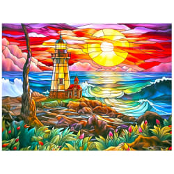 Stained Glass - Summer Waves Summer