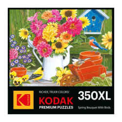 Spring Bouquet With Birds Birds