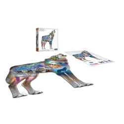 Big Shaped Puzzle - Wolf Ii Wolf