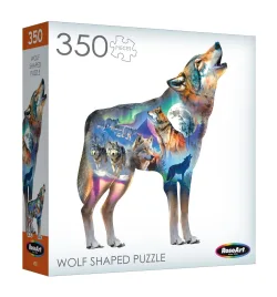 Big Shaped Puzzle - Wolf I Wolf