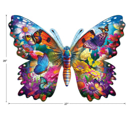 Roseart Big Shaped Puzzle - Butterfly Beauty Butterflies and Insects