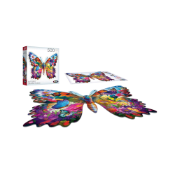 Roseart Big Shaped Puzzle - Butterfly Beauty Butterflies and Insects