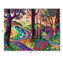 Roseart Stained Glass - The Long And Winding Road Flower & Garden