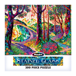 Roseart Stained Glass - The Long And Winding Road Flower & Garden