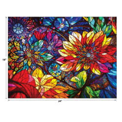 Roseart Stained Glass - Flowers Stained Glass Flower & Garden