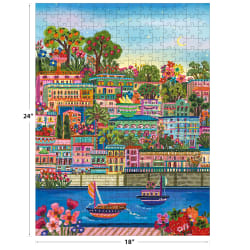 Millie Illustrates - Port De Soller Landscape