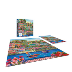 Millie Illustrates - Port De Soller Landscape