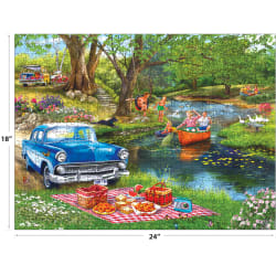Bigelow Illustrations - Good Times At The River Nostalgic & Retro