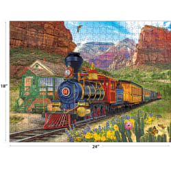 Bigelow Illustrations - Canyon Express Train