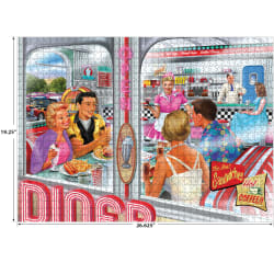 Back To The Past - Diner Double Date Nostalgic & Retro