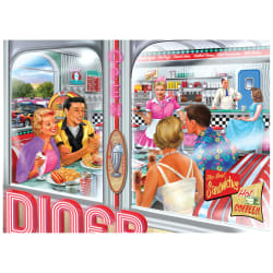 Back To The Past - Diner Double Date Nostalgic & Retro