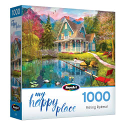My Happy Place 1000Pc - Fishing Retreat Landscape
