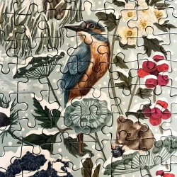 The Art File: Frosted River Birds