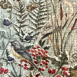 The Art File: Frosted River Birds