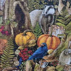 The Art File: Autumn Equinox Forest Animal