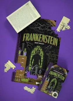 Frankenstein Double Sided Puzzle Halloween