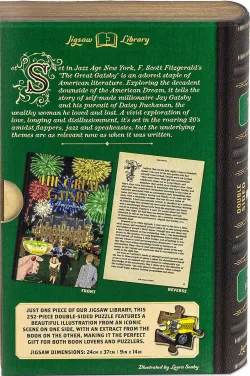 The Great Gatsby Double Sided Puzzle Vehicles