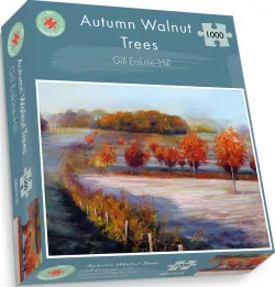 Autumn Walnut Trees Countryside