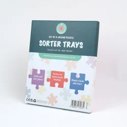 Puzzle Sorter Trays for Jigsaw Puzzles 