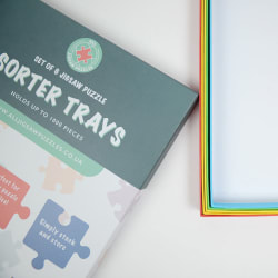 Puzzle Sorter Trays for Jigsaw Puzzles 