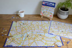 A to Z Map of London Jigsaw Puzzle for Adults Maps & Geography