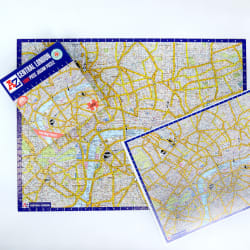 A to Z Map of London Jigsaw Puzzle for Adults Maps & Geography