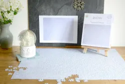 Snow Impuzzible No.45 Monochromatic