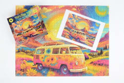 Take a Hippy "trip" 1000 Piece Jigsaw Puzzle - Scratch and Dent Travel