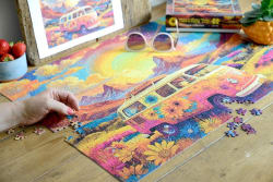 Take a Hippy "trip" 1000 Piece Jigsaw Puzzle - Scratch and Dent Travel