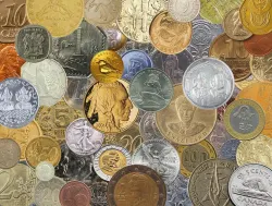 Coin Collection Jigsaw Puzzle for Adults  World Currency Puzzle with Global Coins