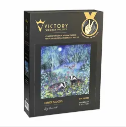 Summer Badgers Animals