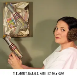 Rocket Ray Gun Nostalgic & Retro