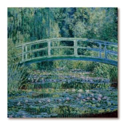 Water Lilies & Japanese Bridge Fine Art