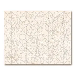 Squares With Concentric Circles (Colour Study) Contemporary & Modern Art