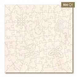 Winter Garden Robin - Mini Quarter Tin Birds