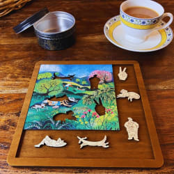 Sunny Suburban Sunday - Mini Quarter Tin Flower & Garden