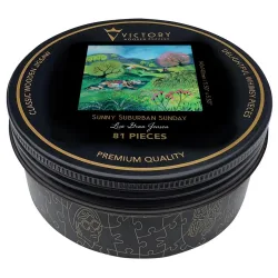 Sunny Suburban Sunday - Mini Quarter Tin Flower & Garden