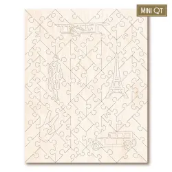 Vintage Poster - Foires De Paris - Mini Quarter Tin Nostalgic & Retro