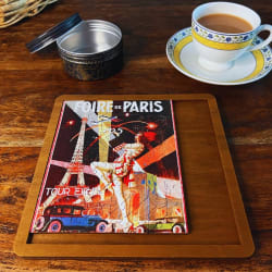 Vintage Poster - Foires De Paris - Mini Quarter Tin Nostalgic & Retro