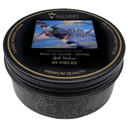 Wings Of Valour - Spifire Over Normandy - Mini Quarter Tin Plane