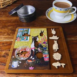 The Fisherman - Mini Quarter Tin Cats