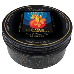 Vintage Poster - La Chablisienne - Mini Quarter Tin Nostalgic & Retro