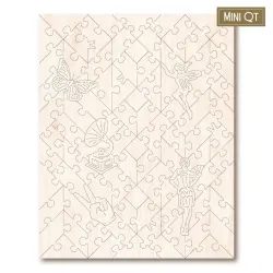 The Flapper - Life,1922 Mini Quarter Tin