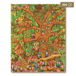 Gnomes Dance Party MINI QT Flower & Garden
