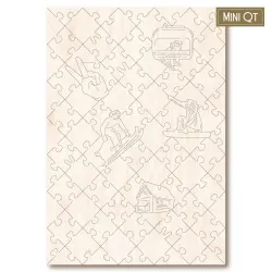 Vintage Poster - Chamonix MINI QT Winter