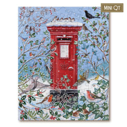 Snowy Postbox MINI QT Winter