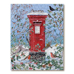 Snowy Postbox Forest Animal