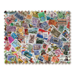 World Stamps Collage