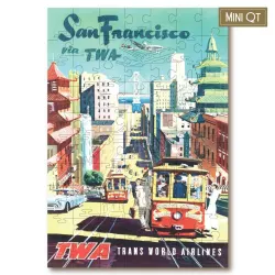 Vintage Poster - San Francisco MINI QT Nostalgic & Retro