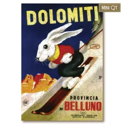 Vintage Poster - Dolomiti MINI QT Sports